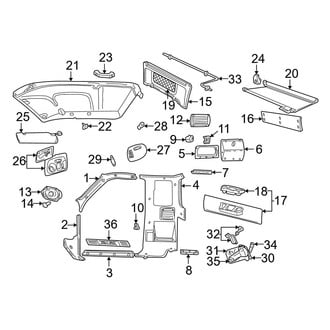 Mazda OE - Cab - Interior Trim