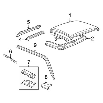 Mazda OE - Cab - Roof & Components
