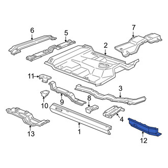 Mazda OE - Front Floor Baffle Plate
