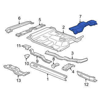 Mazda OE - Seat Track Reinforcement