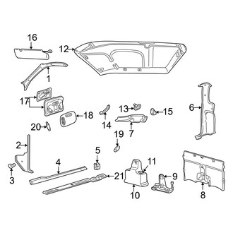Mazda OE - Cab - Interior Trim