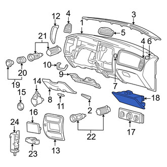 Mazda OE - Front Glove Box