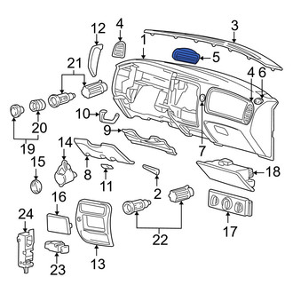 Mazda OE - Dashboard Air Vent