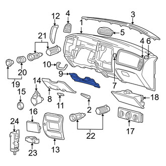 Mazda OE - Instrument Panel Reinforcement