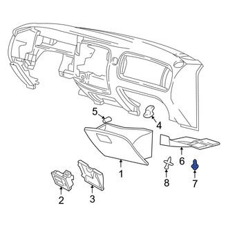 Mazda OE - Right Instrument Panel Trim Panel