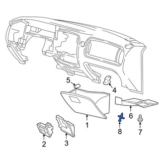 Mazda OE - Left Instrument Panel Trim Panel