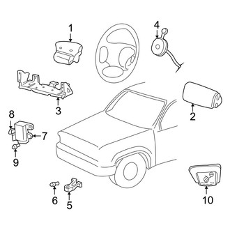 Mazda OE - Restraint Systems - Air Bag Components
