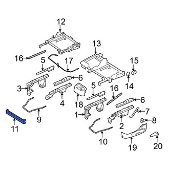Mazda OE - Seat Frame Trim Panel