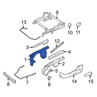 Mazda OE - Left Inner Seat Track Adjust Mechanism