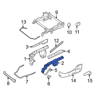 Mazda OE - Left Outer Seat Track Adjust Mechanism