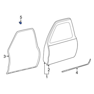 Mazda OE - Lower Door Stop