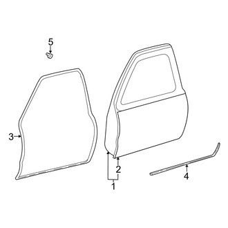 Mazda OE - Front Door - Door & Components