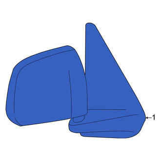 Mazda OE - Front Left Door Mirror