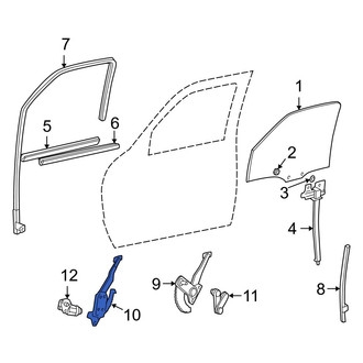 Mazda OE - Front Right Window Regulator