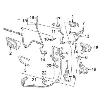 Mazda OE - Front Door - Lock & Hardware