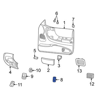 Mazda OE - Right Door Window Switch
