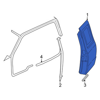 Mazda OE - Front Right Door Shell