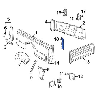 Mazda OE - Truck Bed Panel
