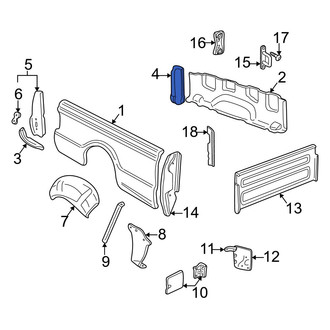 Mazda OE - Truck Bed Panel
