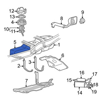 Mazda OE - Fuel Tank Shield