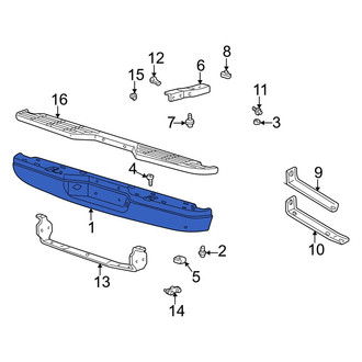 Mazda OE - Rear Bumper Face Bar