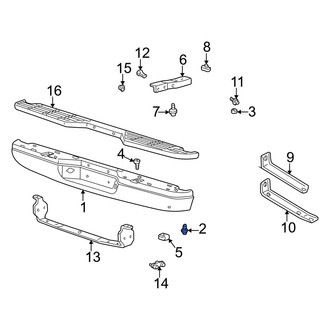 Mazda OE - Bumper Cover Screw
