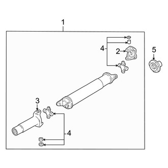 Mazda OE - Rear Suspension - Drive Shaft