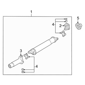 Mazda OE - Rear Suspension - Drive Shaft