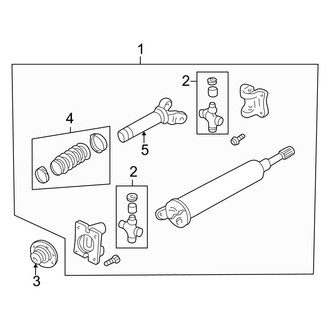 Mazda OE - Rear Suspension - Drive Shaft
