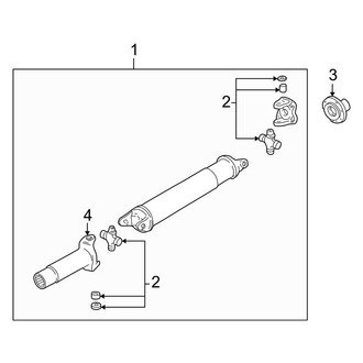 Mazda OE - Rear Suspension - Drive Shaft