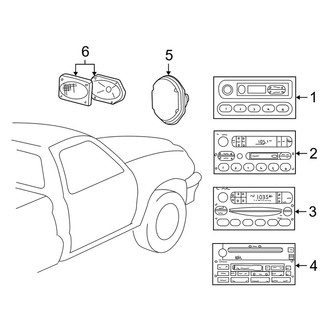 Mazda OE - Instrument Panel - Sound System
