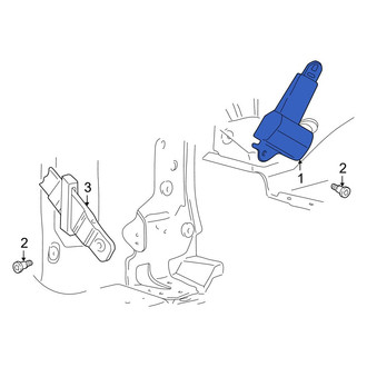 Mazda OE - Rear Seat Belt Lap and Shoulder Belt