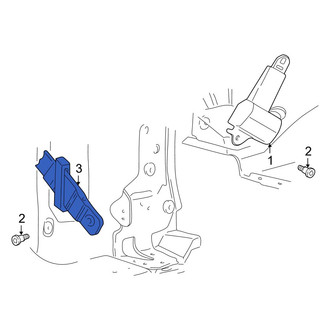 Mazda OE - Rear Seat Belt Lap and Shoulder Belt