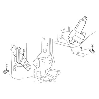 Mazda OE - Restraint Systems - Rear Seat Belts (SE / Troy Lee 4 Doors)