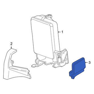 Mazda OE - Rear Left Seat Trim Panel