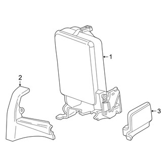 Mazda OE - Seats & Tracks - Rear Seat Components