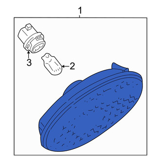 Mazda OE - Front Turn Signal Light Assembly