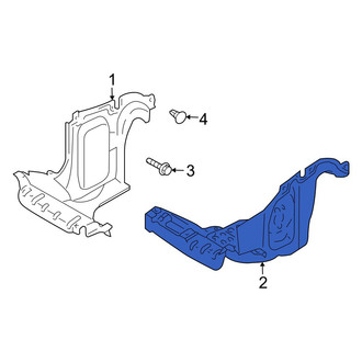Mazda OE - Front Left Radiator Support Splash Shield