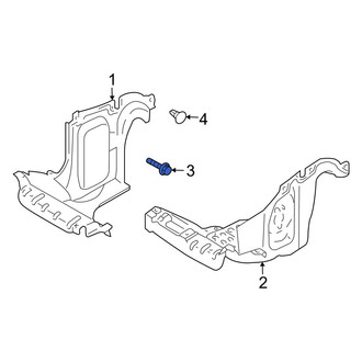 Mazda OE - Headlight Mounting Bolt