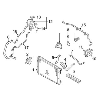 Mazda OE - Cooling - Radiator & Components