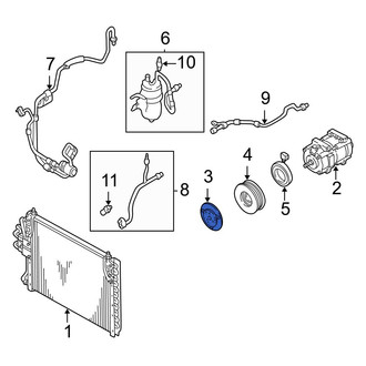 Mazda OE - A/C Compressor Clutch Drive