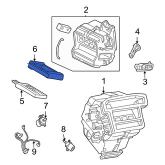 Mazda OE - HVAC Heater Core Seal