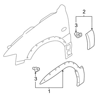 Mazda OE - Fender - Exterior Trim