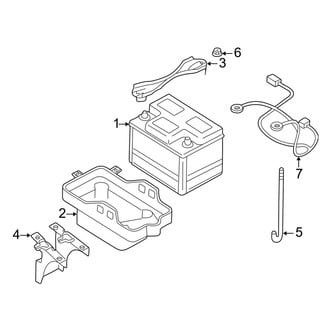 Mazda OE - Electrical - Battery