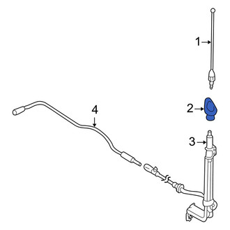 Mazda OE - Antenna Bezel