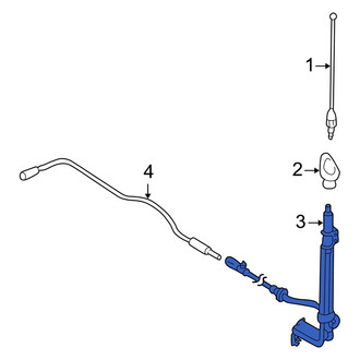 Mazda OE - Radio Antenna Mast