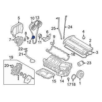 Mazda OE - Accessory Drive Belt Idler Pulley