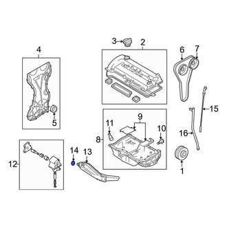 Mazda OE - Engine Oil Pump Pickup Tube Gasket