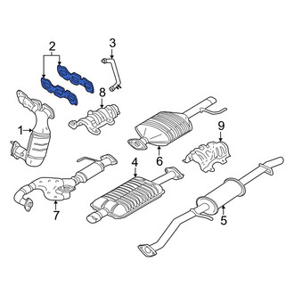 Mazda OE - Exhaust Manifold Gasket