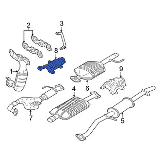 Mazda OE - Front Exhaust Heat Shield